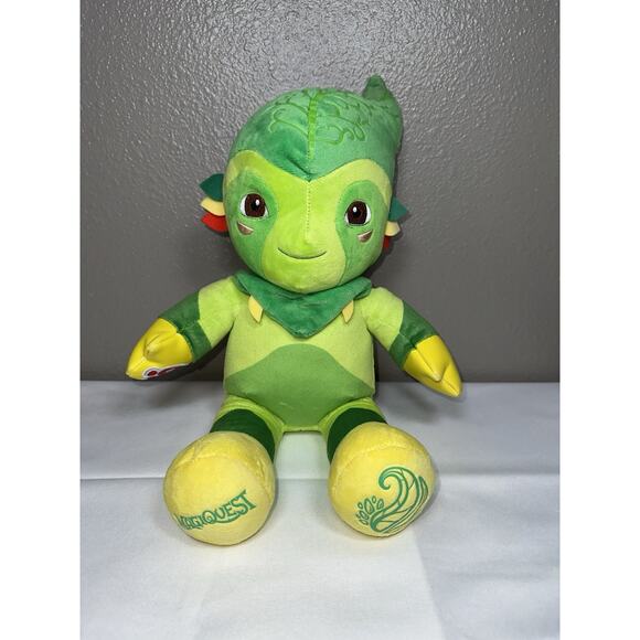 Build A Bear MagiQuest Foli Great Wolf Lodge Stuffed Animal Plush Magic Quest - Picture 1 of 8